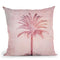 Vintage Palm Throw Pillow By Andrea Haase