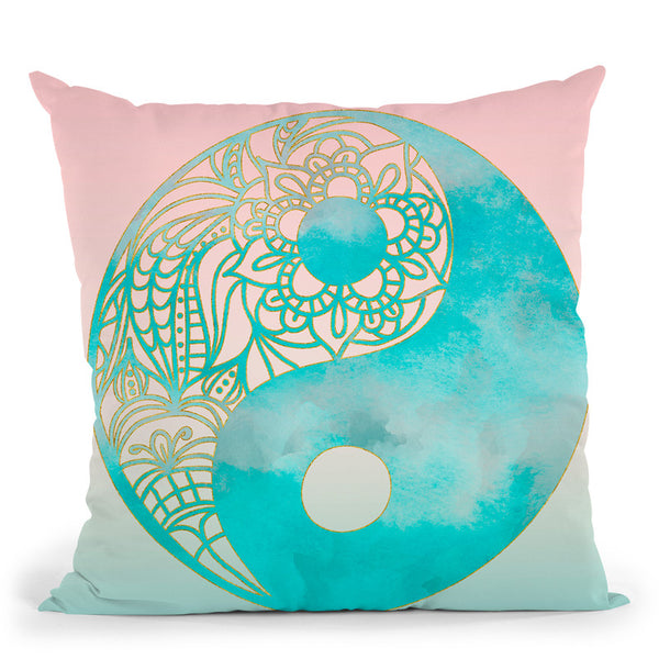 Yin Yang Throw Pillow By Andrea Haase