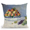 Still Life With Peaches And Grapes Throw Pillow By Auguste Renoir