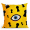 They Are Watching Throw Pillow By Elo Marc - All About Vibe