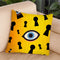 They Are Watching Throw Pillow By Elo Marc - All About Vibe