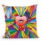 Heart Eye Pop Throw Pillow By Howie Green - All About Vibe