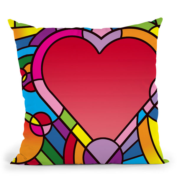 Peace Love Music A Throw Pillow By Howie Green - All About Vibe
