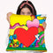 Cosmic Heart Landscape Throw Pillow By Howie Green - All About Vibe