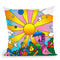 Cosmic Umberella Throw Pillow By Howie Green - All About Vibe