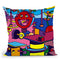Jazz Fish Zen Throw Pillow By Howie Green - All About Vibe