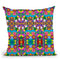 Doves And Flowers Throw Pillow By Howie Green - All About Vibe