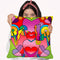 Love Color Heart Throw Pillow By Howie Green - All About Vibe