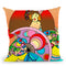 Art Deco Fan Lady Throw Pillow By Howie Green - All About Vibe