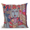 Pop Deco Lady 512 Throw Pillow By Howie Green - All About Vibe