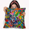 Mardi Gras Lady 615 3 Throw Pillow By Howie Green - All About Vibe