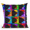 Pop Art Rooster Throw Pillow By Howie Green - All About Vibe