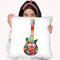 Guitar Eye Heart Throw Pillow By Howie Green - All About Vibe