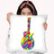 Guitar 79 Throw Pillow By Howie Green - All About Vibe
