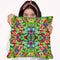 Flowers Pink 715 Throw Pillow By Howie Green - All About Vibe