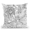 Music Sketch Throw Pillow By Howie Green - All About Vibe