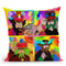 Beatles Sgt Peppers Yellow Sub Throw Pillow By Howie Green - All About Vibe