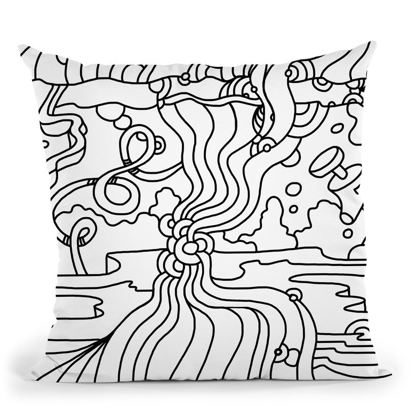 Mambo 216B Throw Pillow By Howie Green - All About Vibe