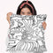 Mambo 216B Throw Pillow By Howie Green - All About Vibe