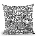 Phinn Monster 2 Throw Pillow By Howie Green - All About Vibe