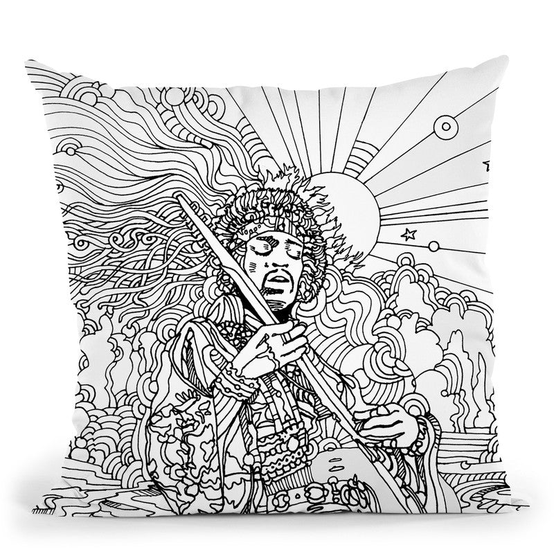 Purple Haze Throw Pillow By Howie Green - All About Vibe