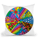 Star Circle 2 Throw Pillow By Howie Green - All About Vibe