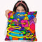 Cosmic Bang Throw Pillow By Howie Green - All About Vibe