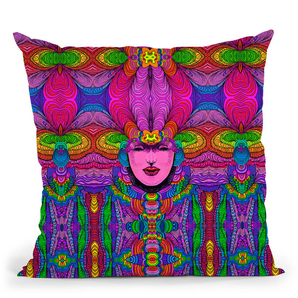 Venus 316 B Throw Pillow By Howie Green - All About Vibe