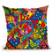 Pop Art Heart Swirls Throw Pillow By Howie Green - All About Vibe