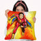 Pop Art Mr Superhero Throw Pillow By Howie Green - All About Vibe