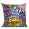 Pop Art Caterpillar Throw Pillow By Howie Green - All About Vibe