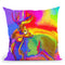 Pop Art Deer 1 Throw Pillow By Howie Green - All About Vibe