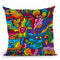 Pop-Art-Mambo-216B Throw Pillow By Howie Green - All About Vibe