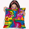 Pop-Art-Mambo-216C Throw Pillow By Howie Green - All About Vibe