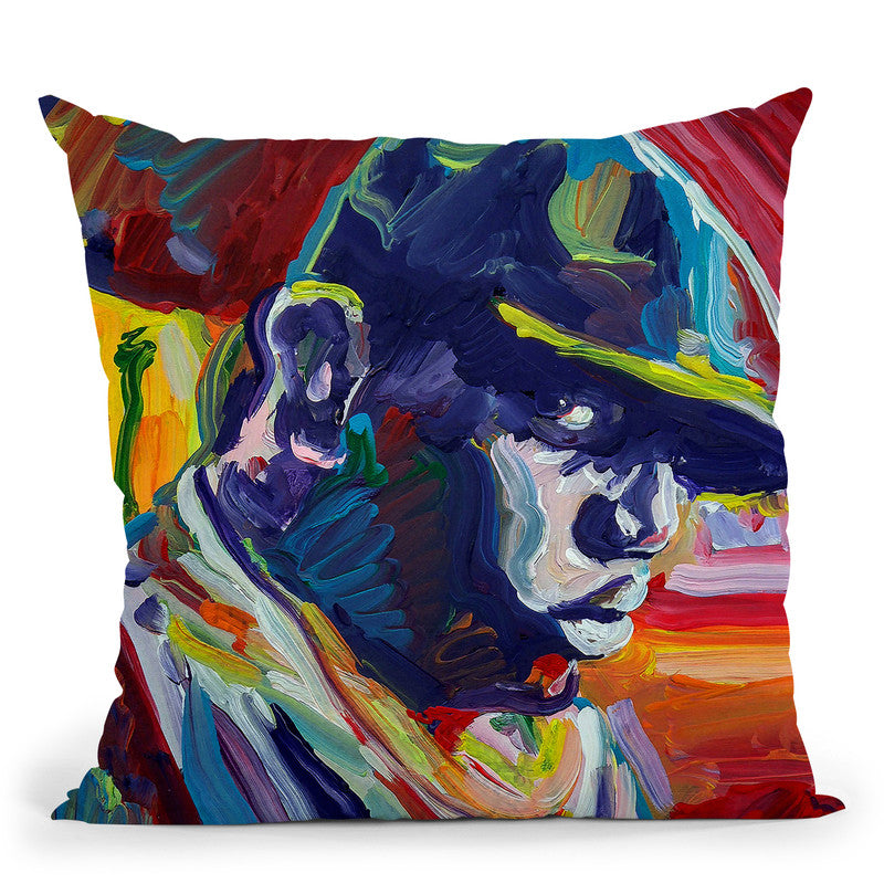 Biggie Smalls Throw Pillow By Howie Green - All About Vibe