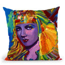 Claudette Colbert Cleopatra Throw Pillow By Howie Green - All About Vibe