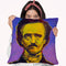 Edgar Allan Poe Throw Pillow By Howie Green - All About Vibe