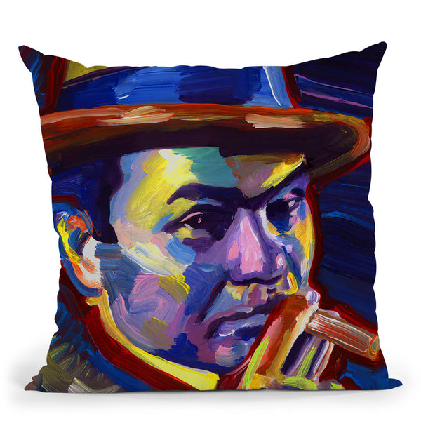 Edward G Robinson Throw Pillow By Howie Green - All About Vibe