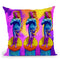 Pop-Art-Boticelli-Venus Throw Pillow By Howie Green - All About Vibe