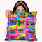 Pop-Art-Kiddie-Rides Throw Pillow By Howie Green - All About Vibe