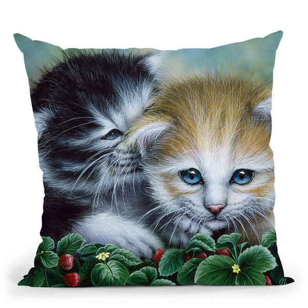 Friendship Throw Pillow By Jenny Newland - All About Vibe