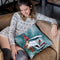 Christmas Cardinals Throw Pillow By Jenny Newland - All About Vibe