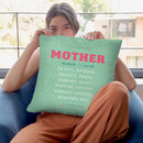 Muhth-Er Throw Pillow By American Flat - All About Vibe