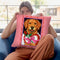 Golden Retriever Chocolate Box Throw Pillow By Tomoyo Pitcher - All About Vibe