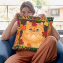 Autumn Persian Throw Pillow By Tomoyo Pitcher - All About Vibe