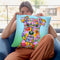 Flowers Schnauzer Throw Pillow By Tomoyo Pitcher - All About Vibe