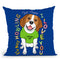Beagle Graphic Style Throw Pillow By Tomoyo Pitcher - All About Vibe