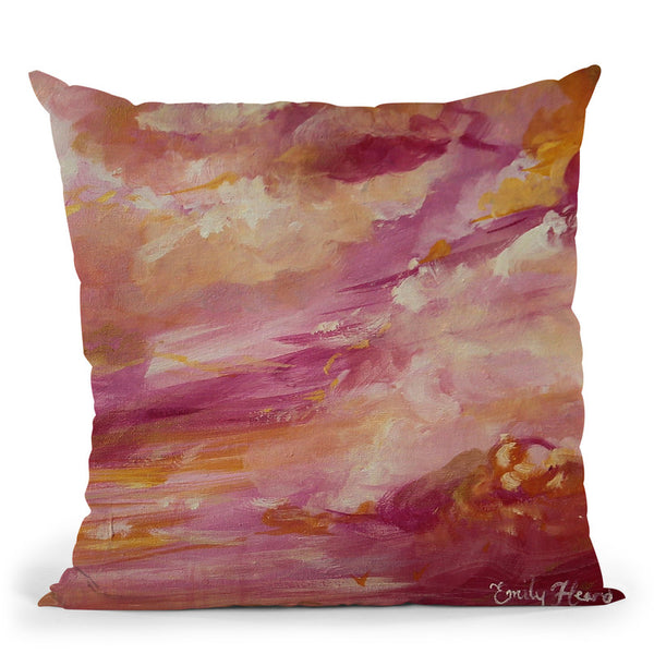 Infatuation Throw Pillow By Emily Heard - All About Vibe