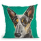 Australian Cattle Dog Throw Pillow By Hippie Hound Studios - All About Vibe