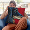 Dachshund Expressive Red Throw Pillow By Hippie Hound Studios - All About Vibe